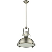 Chloe CH58023AB18-DP1 18 in. Shade Lighting Ironclad Industrial-Style 1 Light An - £45.51 GBP