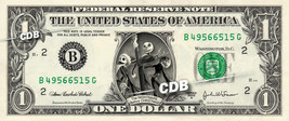 NIGHTMARE BEFORE CHRISTMAS on REAL Dollar Bill Cash Money Bank Note Disney - $4.44