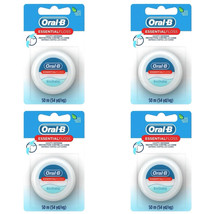 Oral B Essential Floss Waxed Dental Floss Cavity Defense 54 yard X 4 Packs - $309.15 MXN