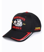 TUSKEGEE AIRMAN  BALL BEANIE  TUSKEGEE AIRMEN RED TAIL SKULL CAP  BLACK ... - €20,93 EUR