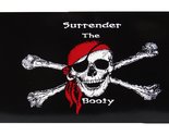 K&#39;s Novelties Jolly Roger Pirate Surrender The Booty Decal Sticker - $3.45
