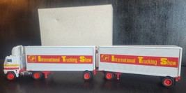 TONKIN FREIGHTLINER 1:53 INTERNATIONAL TRUCK SHOW DIECAST TANDEM TRAILER... - $56.93