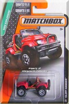 Matchbox - Cliff Hanger: MBX Explorers #89/120 (2015) *Red Edition* - $2.00