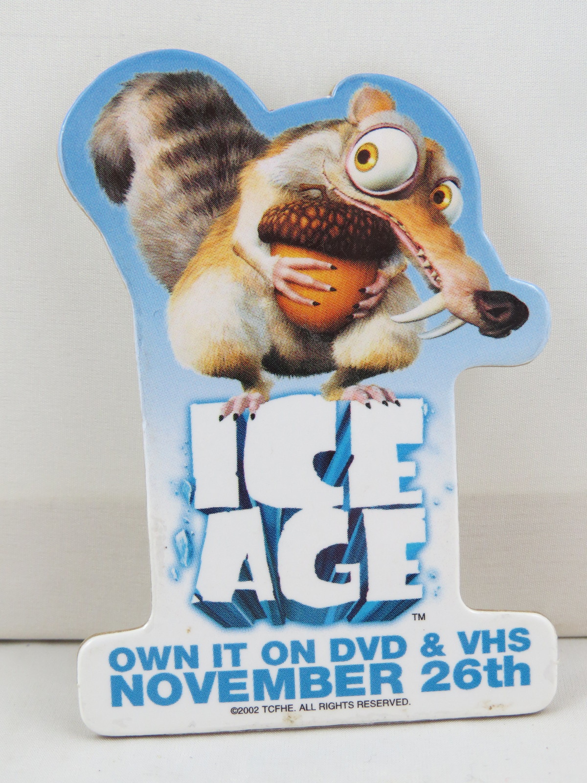 Primary image for Walmart Staff Pin - Ice Age DVD Release - Paper Pin
