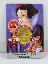 Walmart Staff Pin - Snow White DVD Release - Paper Pin  - £11.99 GBP