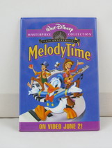 Walmart Staff Pin - Walt Disney Melody Time DVD Release - Paper Pin - £11.85 GBP