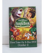 Walmart Staff Pin - The Jungle Book DVD Release - Paper Pin  - $285.10 MXN