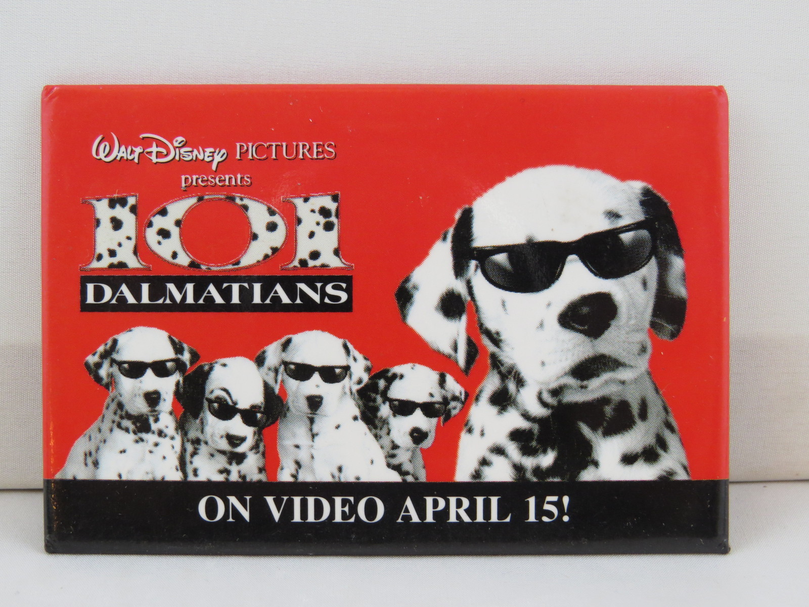 Primary image for Retro Walmart Staff Pin - 101 Dalmations DVD Release - Paper Pin