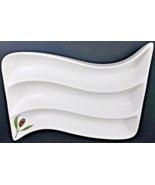 Artland Olive Bar Appetizer Collection Ceramic Charcuterie Tray 12" x 9" - $17.75