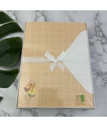 Whiting Stationery Vintage 80s Paper Set New Orange Floral 30 Blank Sheets - €20,46 EUR