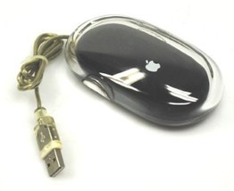 Apple Black Pro Mouse M5769 - USB Optical Mac Pro Mouse Apple Black /Clear - $21.95