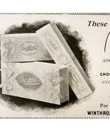 Winthrop Baker Chocolates Bon Bons Advertisement 1897 Victorian Baking D... - $28.01 CAD