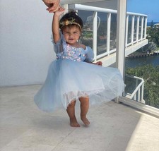 Toddler princess dress, flower girl dress, Toddler tulle dress, toddler ... - £27.37 GBP