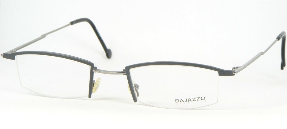 BAJAZZO IMPULSE 01 DARK GREY /SILVER FC EYEGLASSES GLASSES FRAME 48-23-1... - $81.98
