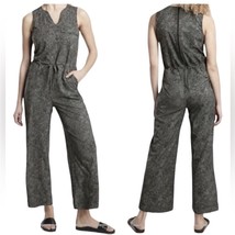 ATHLETA lightweight black/gray Topanga Printed Jumpsuit Size XS casual c... - $67.14 CAD