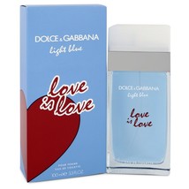 Light Blue Love Is Love by Dolce &amp; Gabbana Eau De Toilette Spray 3.3 oz ... - £88.86 GBP