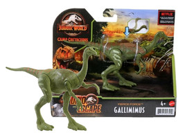 Jurassic World Camp Cretaceous Fierce Force Gallimimus 6in. Figure New in Box - £7.76 GBP