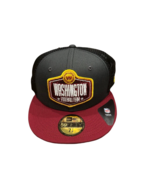 NWT New Washington Commanders New Era 59Fifty Draft Patch Size 7 1/8 Fit... - £18.65 GBP