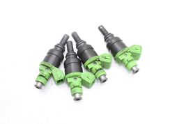 03-05 MERCEDES-BENZ W203 C230 FUEL INJECTORS SET OF 4 E4099 image 6