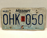 Missouri License Plate Show Me State - Expired 2012 - OHK 050 - £3.35 GBP