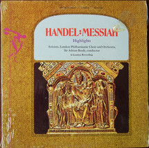 Handel: Messiah (Highlights) [Vinyl] - £23.97 GBP