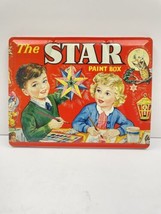 Vintage 1950s The Star Watercolor Paint Box Set England. Child’s Art Minimal Use - £37.79 GBP