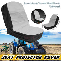 Padded Lawn Mower Tractor Seat Cover Comfort Pads Protector Waterproof Universal - £18.37 GBP