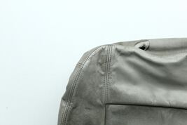 2000 AUDI A4 B5 FRONT DRIVER LEFT UPPER SEAT COVER OEM LEATHER GRAY H1494 image 2