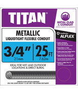 Woods 55082721 Titan2 UL Liquidtight Flexible Metallic Conduit for Hazar... - $79.54 CAD