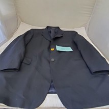Joseph Abboud Collection Men&#39;s Navy Blue Blazer Suit Jacket Sport Coat 44R - £23.36 GBP