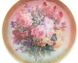 c1991 W S George Lena Liu Symphony of Shimmering Beauty Rose Fantasy pla... - $21.66
