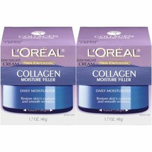 L&#39;oreal Collagen Face Moisturizer Day/ Night Cream Anti-Aging Face Cream 1.7oz. - £39.56 GBP