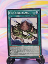 Yu-Gi-Oh TCG Card | Fire King Island SHVI-EN092 First Edition - $0.99