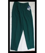 Ship N Shore Ladies Green Dress Slacks Size 8 29&quot; x 29 - $185.64 MXN
