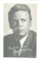 Van JOHNSON-ARCADE CARD-1950-WOW Vg - £11.35 GBP