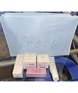 Fresh 6 Pc Set Sugar Lip Treatment, Rose Serum, Rose Cream &amp; Mask, Soy C... - $43.55 CAD