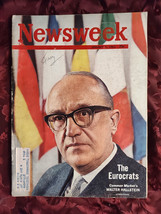Newsweek Magazine January 7 1963 Eurocrats Walter Hallstein - £8.49 GBP
