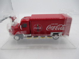 Coca-Cola Motor City Beverage Delivery Truck Die Cast Model 1:50 Scale Red - £27.25 GBP