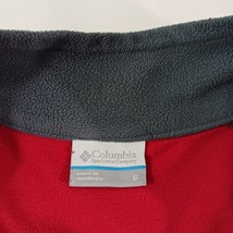 Columbia AM6558 Men's Red Klamath Range II Half Zip Fleece Pullover Sweatshirt S image 3
