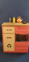 Barbie Doll  Dream House Furniture Kitchen Sink Stove With Sounds  - $25.00