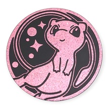 Pokemon Collectible Flip Coin: Mew, Pink Glitter Holofoil - $9.90