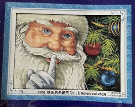 Christmas Santa Counted Cross Stitch Kit - $24.74
