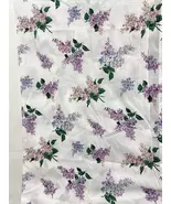 Cannon Lilac Bouquet Floral 41 x 82 Drapery Panel - $30.00
