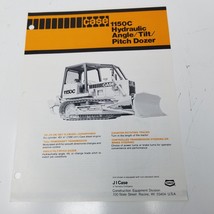 Case 1150C Hydraulic Angle Tilt Pitch Dozer Sales Brochure 1980 Specific... - £15.26 GBP