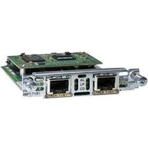 Cisco 2-Port 2nd Gen Multiflex Trunk Voice/WAN Interface Card VWIC2-2MFT-T1/E1 - £54.59 GBP