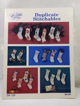 1996 Sue Hillis Designs - DUPLICATE STITCHABLES DS 129 Stockings - £6.20 GBP