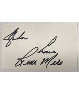 Rena Mero Signed Autographed 3x5 Index Card - Pro Wrestler - £11.71 GBP