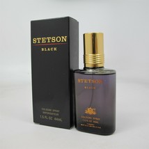 STETSON BLACK by Coty 44 ml/ 1.5 oz Cologne Spray NIB - £46.01 GBP