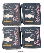 4 Pack - Carefree Breathe Regular Ultra Thin Pads 16 Count Each - $1,102.37 MXN