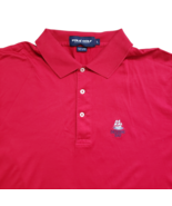 Vintage Polo Ralph Lauren Golf Polo Shirt Mens Large Red Short Sleeve Co... - $11.80